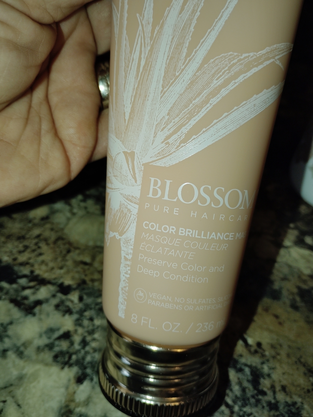 Blossom Coconut Conditioning Wash - Cream/Gold Luxury Hair Care New - Picture 8 of 11